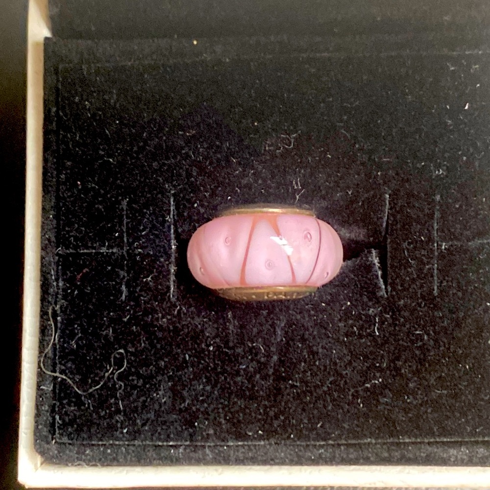 Pandora Glass Purple Charm